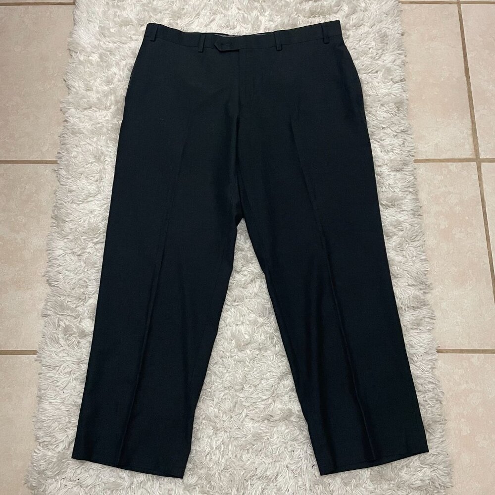 JOSEPH ABBOUD Black Mens Dress Pants 36x29